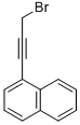 1-(3-Bromo-1-propynyl)naphthalene Structure,352035-98-4Structure