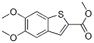 5,6-Dimethoxy-benzo[b]thiophene-2-carboxylic acid methyl ester Structure,35212-99-8Structure