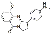 2,3-二氢-5-甲氧基-3-[4-(甲基氨基)苯基]-吡咯并[2,1-b]喹唑啉-9(1H)-酮结构式_35214-94-9结构式