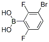 3-Bromo-2 6-difluorophenylboronic acid Structure,352535-84-3Structure