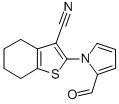 2-(2-甲酰基-1H-吡咯-1-基)-4,5,6,7-四氢-苯并[B]噻吩-3-甲腈结构式_352553-63-0结构式