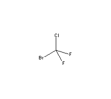 Bromochlorodifluoromethane Structure,353-59-3Structure