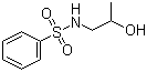 N-(2-羟丙基)苯磺酰胺结构式_35325-02-1结构式