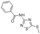 N-(5-methylthio-1,2,4-thiadiazol-3-yl)benzamide Structure,353254-76-9Structure