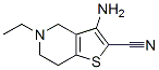 (9CI)-3-氨基-5-乙基-4,5,6,7-四氢-噻吩并[3,2-c]吡啶-2-甲腈结构式_353486-58-5结构式