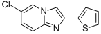 6-Chloro-2-thiophen-2-yl-imidazo[1,2-a]pyridine Structure,35368-93-5Structure