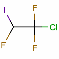 1-Chloro-2-iodo-1,1,2-trifluoroethane Structure,354-26-7Structure