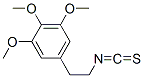 2-(3,4,5-Trimethoxyphenyl)ethyl isothiocyanate Structure,35424-93-2Structure