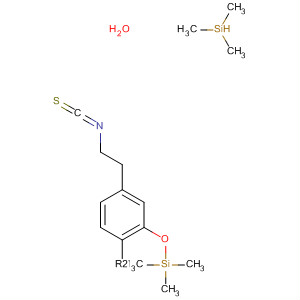 [4-(2-Isothiocyanatoethyl)-1,2-phenylene]bis(oxy)bis(trimethylsilane) Structure,35424-97-6Structure