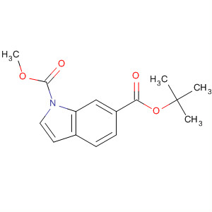 1-Boc-1h-indole-6-carboxylic acid,methyl ester Structure,354587-63-6Structure