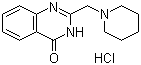 2-(哌啶-1-甲基)喹唑啉-4(3H-)-酮盐酸盐结构式_3552-63-4结构式