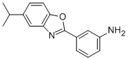 3-(5-异丙基-苯并噁唑-2-基)-苯胺结构式_356085-09-1结构式