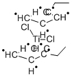 Bis(ethylcyclopentadienyl)titanium(IV) dichloride Structure,35625-75-3Structure