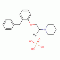 1-(2-(2-Benzylphenoxy)-1-methylethyl)piperidinium dihydrogen phosphate Structure,3563-76-6Structure