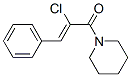 (9CI)-1-(2-氯-1-氧代-3-苯基-2-丙烯基)-哌啶结构式_356528-98-8结构式