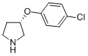 S-3-(4-chlorophenoxy)-pyrrolidine Structure,356557-96-5Structure