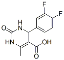 4-(3,4-Difluorophenyl)-1,2,3,4-tetrahydro-6-methyl-2-oxo-5-pyrimidinecarboxylic acid Structure,356566-58-0Structure