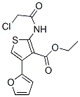 3-Thiophenecarboxylic acid, 2-[(2-chloroacetyl)amino]-4-(2-furanyl)-, ethyl ester Structure,356568-72-4Structure