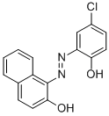 1-(5-Chloro-2-hydroxyphenylazo)-2-naphthol Structure,3566-94-7Structure