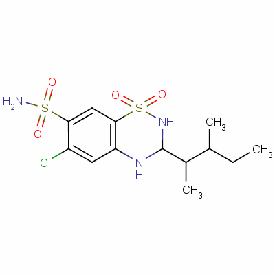 Mebutizide Structure,3568-00-1Structure