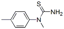 Thiourea, n-methyl-n-(4-methylphenyl)- Structure,35696-78-7Structure