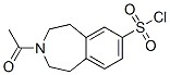 3-Acetyl-2,3,4,5-tetrahydro-1H-benzo[d]azepine-7-sulfonyl chloride Structure,35760-18-0Structure