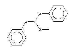 Methyl diphenylphosphite Structure,3577-87-5Structure