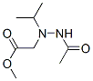 (9Ci)-[2-乙酰基-1-(1-甲基乙基)肼基]-乙酸甲酯结构式_357953-63-0结构式