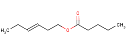 N-valeric acid cis-3-hexen-1-yl ester Structure,35852-46-1Structure