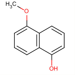 5-甲氧基-1-萘酚结构式_3588-80-5结构式