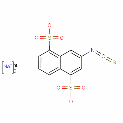 3-异硫代氰基-1,5-萘二磺酸二钠结构式_35888-63-2结构式