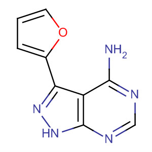 3-(2-Furanyl)-1h-pyrazolo[3,4-d]pyrimidin-4-amine Structure,358979-46-1Structure