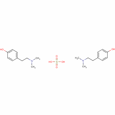 Hordenine Structure,3595-05-9Structure