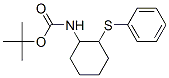 Carbamic acid,[2-(phenylthio)cyclohexyl ]-,1,1-dimethylethyl ester (9ci) Structure,359678-99-2Structure