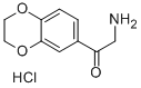 2-氨基-1-(2,3-二氢-苯并[1,4]二噁英-6-基)-乙酮盐酸盐结构式_35970-31-1结构式