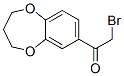 2-Bromo-1-(3,4-dihydro-2H-1,5-benzodioxepin-7-yl)ethan-1-one Structure,35970-34-4Structure