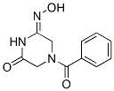 1-Benzoyl-5-(hydroxyimino)piperazin-3-one Structure,35975-25-8Structure