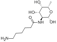 N-(e-aminocaproyl)-beta-l-fucopyranosylamine Structure,35978-97-3Structure