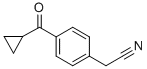 4-Cyclopropylcarbonylphenylacetonitrile Structure,35981-67-0Structure