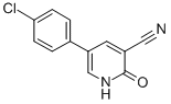 5-(4-Chlorophenyl)-2-oxo-1,2-dihydro-3-pyridinecarbonitrile Structure,35982-98-0Structure