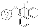 1-Methylpiperidin-4-yl2-hydroxy-2,2-diphenylacetate Structure,3608-67-1Structure