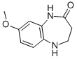 8-Methoxy-4,5-dihydro-1h-benzo[b][1,4]diazepin-2(3h)-one Structure,36093-58-0Structure