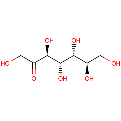 1,3,4,5,6,7-Hexahydroxyheptan-2-one Structure,3615-44-9Structure