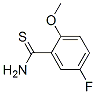 Benzenecarbothioamide, 5-fluoro-2-methoxy-(9ci) Structure,361548-86-9Structure