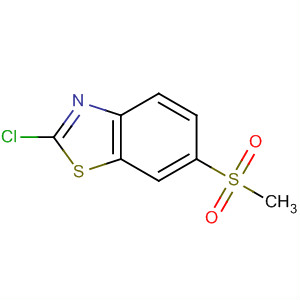 2-Chloro-6-(methylsulfonyl)benzo[d]thiazole Structure,3622-29-5Structure