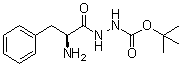 Hydrazinecarboxylicacid, 2-(2-amino-1-oxo-3-phenylpropyl)-, 1,1-dimethylethyl ester, (s)-(9ci) Structure,36261-38-8Structure