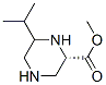 (2s)-(9ci)-6-(1-甲基乙基)-2-哌嗪羧酸甲酯结构式_363191-96-2结构式