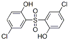 4-Chloro-2-[(5-chloro-2-hydroxyphenyl)sulfonyl]phenol Structure,3636-29-1Structure