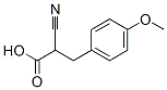 2-Cyano-3-(4-methoxyphenyl)propionic acid Structure,36397-19-0Structure