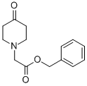 1-Benzyloxycarbonylmethyl-4-piperidinone Structure,364056-14-4Structure